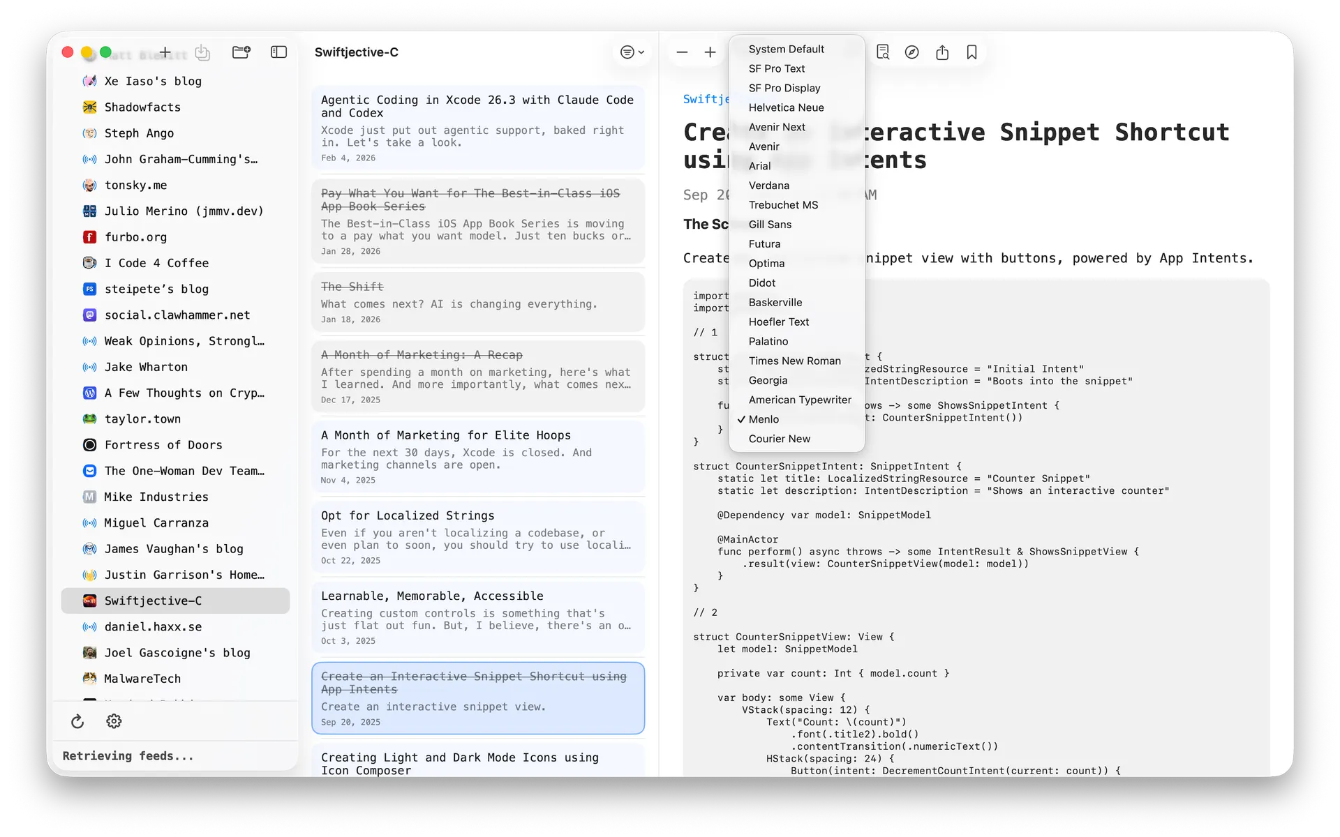Ember Feed App Store screenshot 4