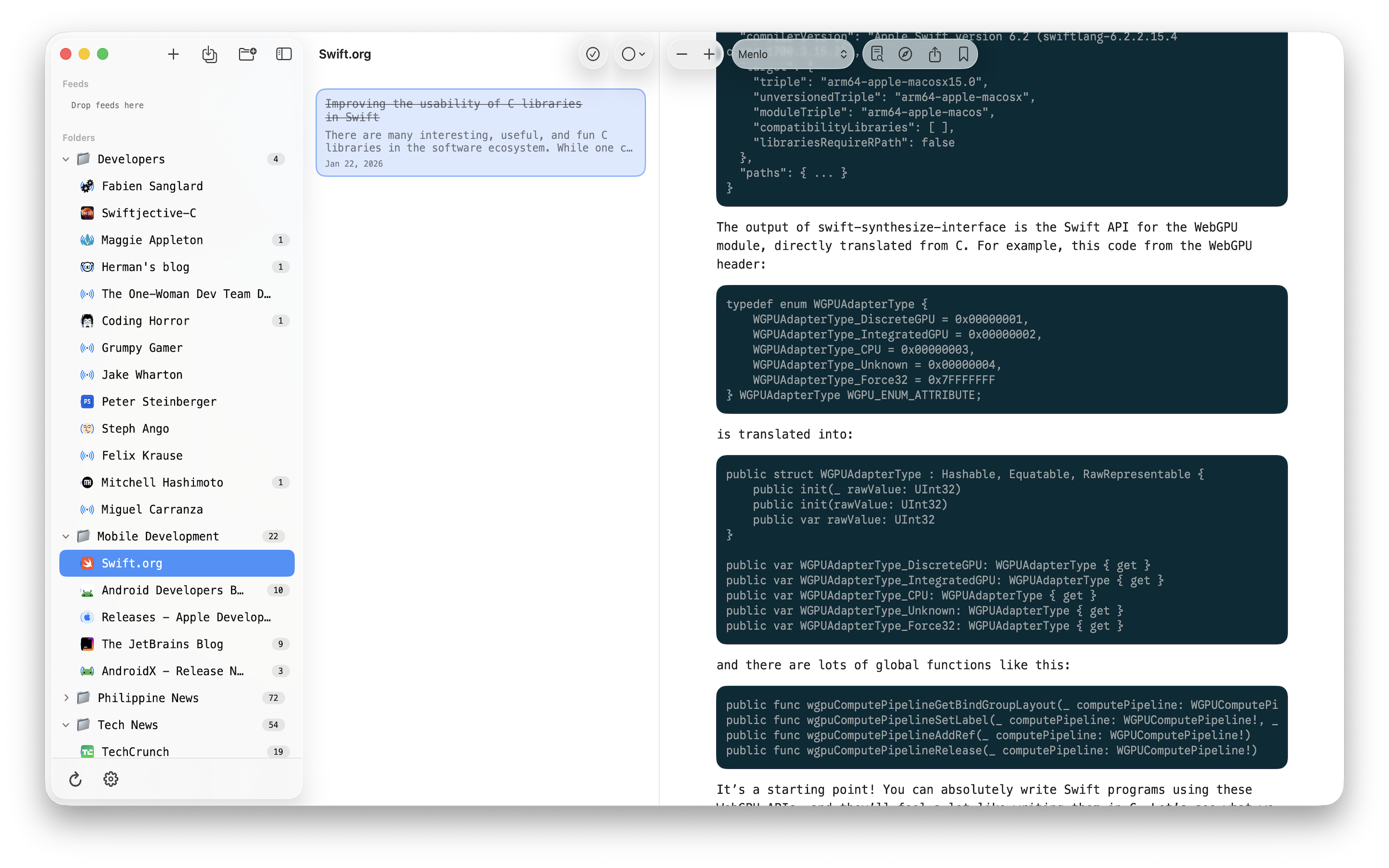 Ember Feed App Store screenshot 5